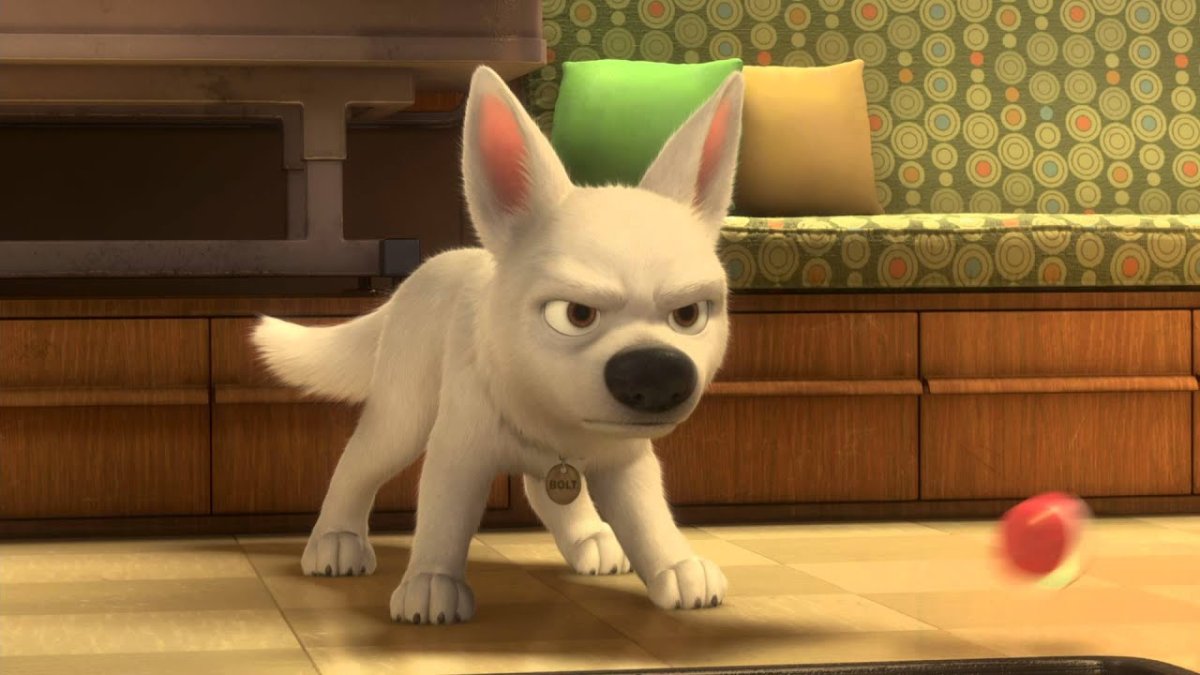 Вольт щенок мультфильм