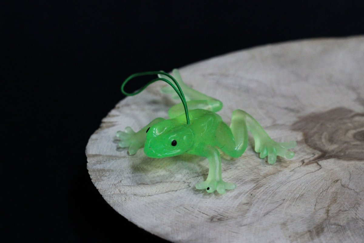 Покупки лягушка светлая зелёная