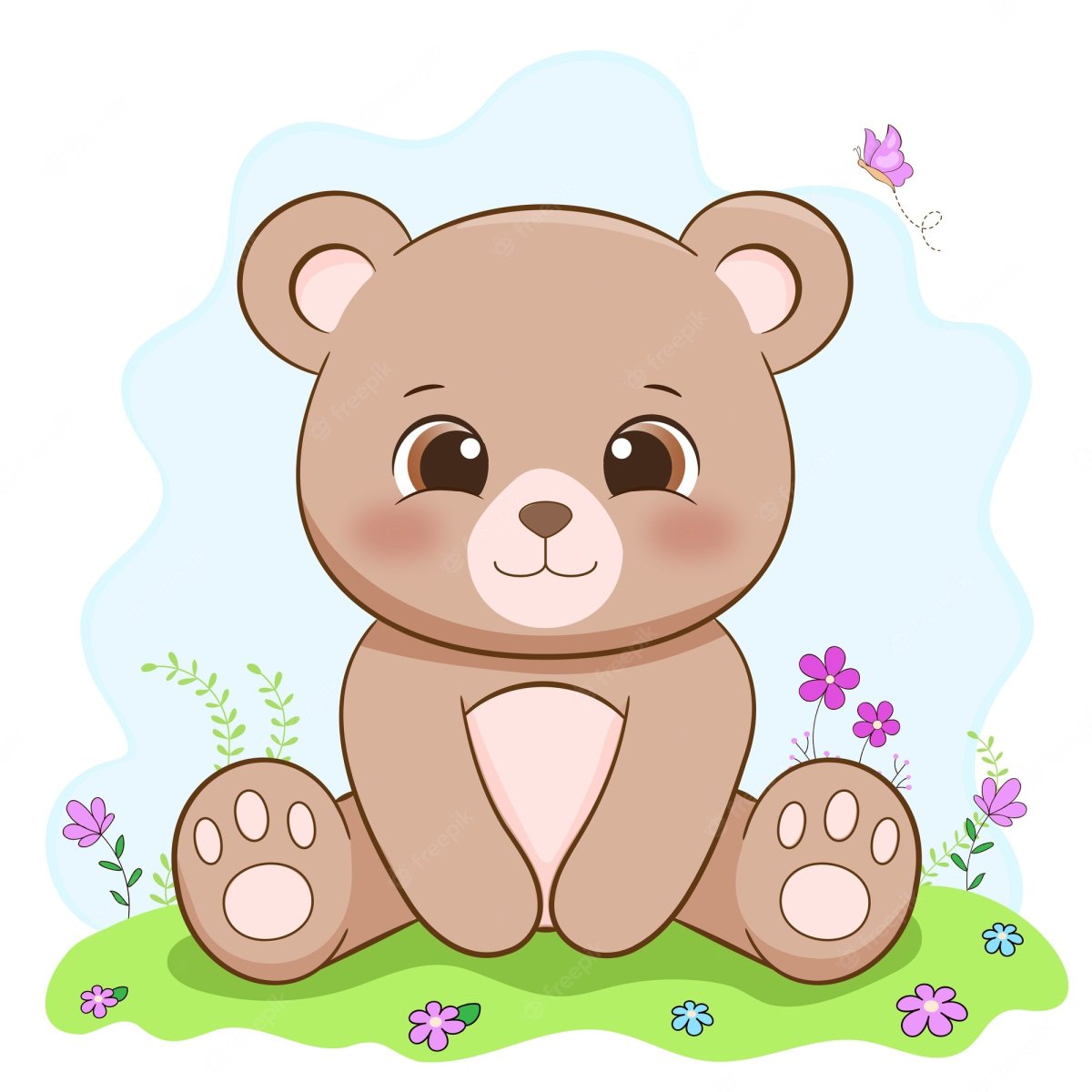 Cute Baby cartoon Bears