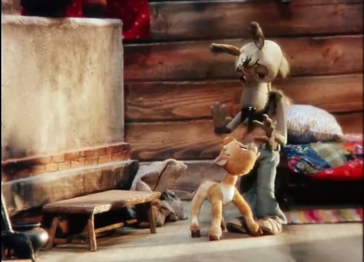 Бычок мультяшный