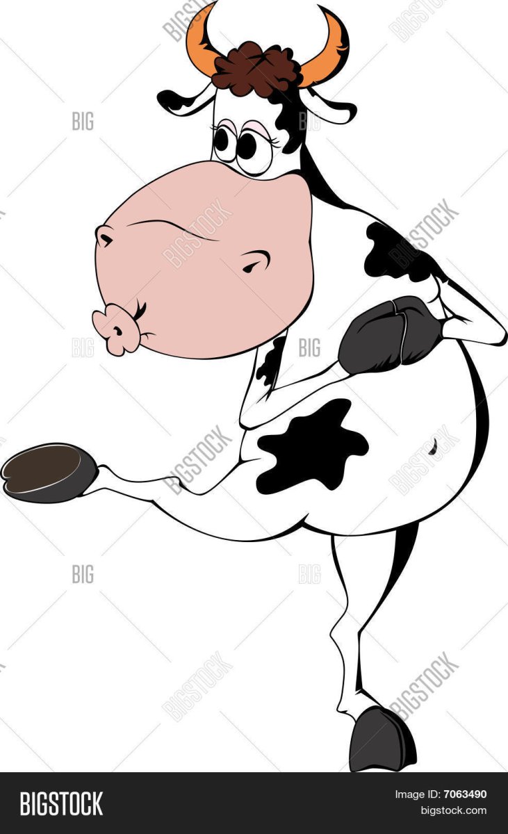 Кудрявый теленок