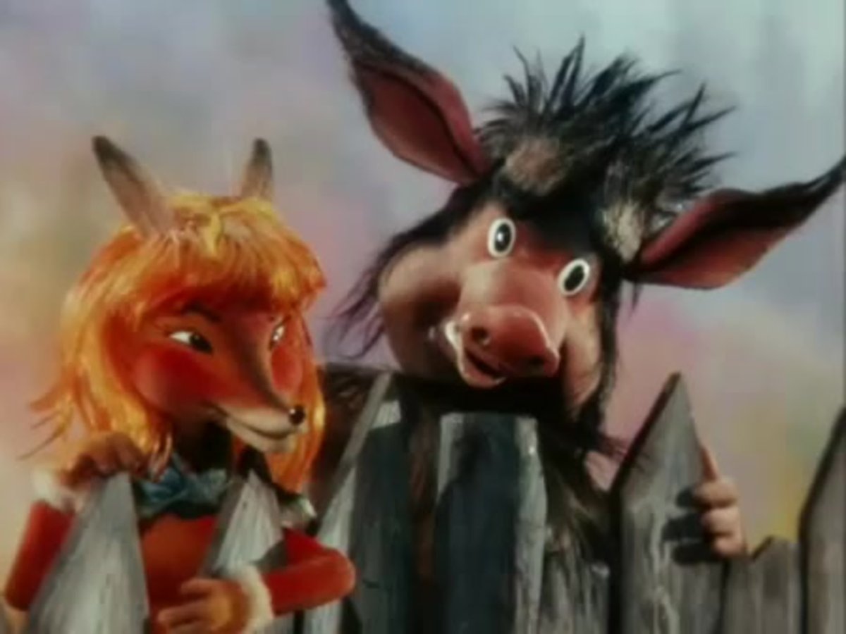 Волк и телёнок (1984) мультик