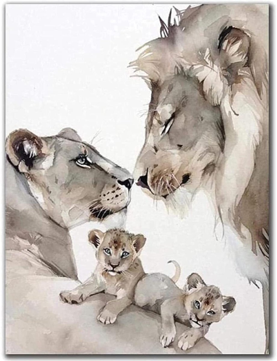 Львы верность