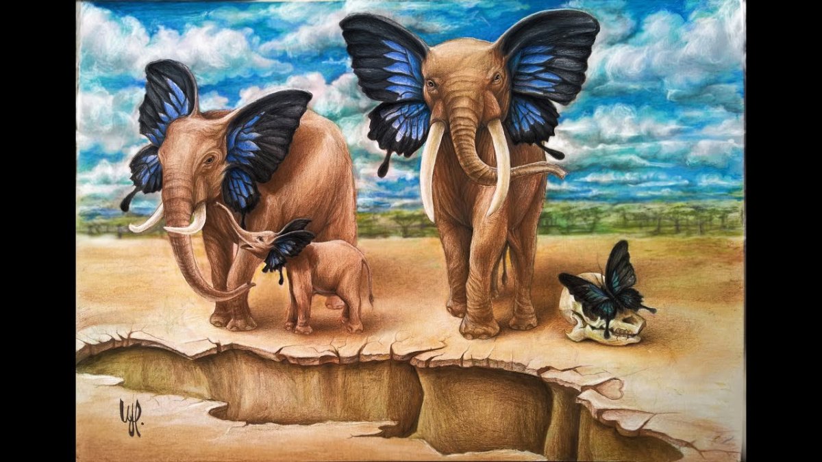 Сюрреализм слоны