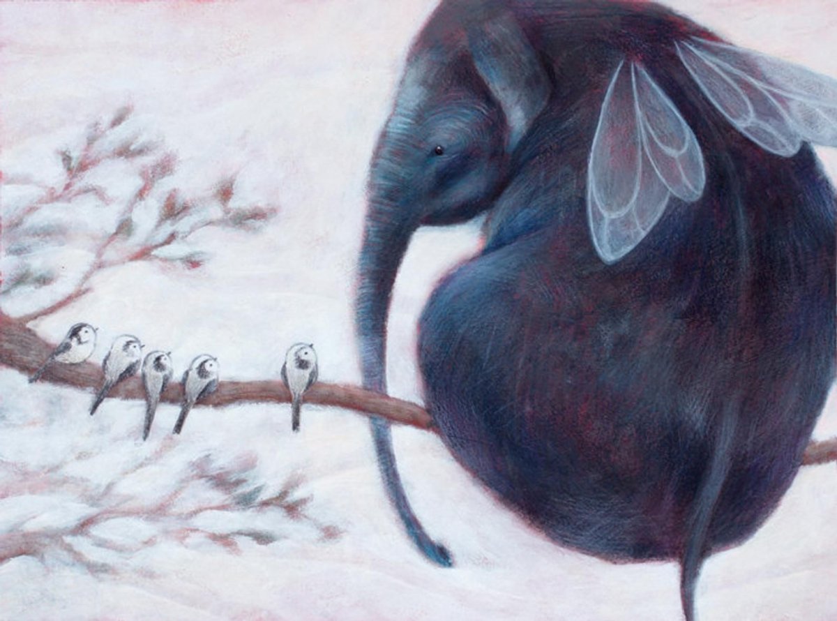 Слон с крыльями