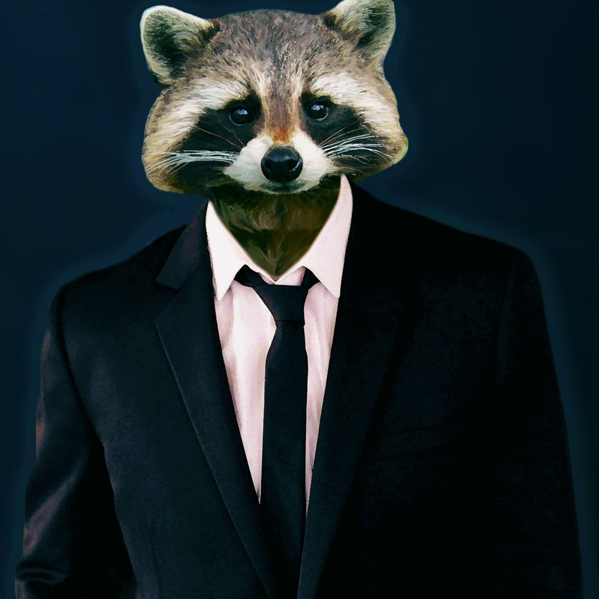 Енот в пиджаке