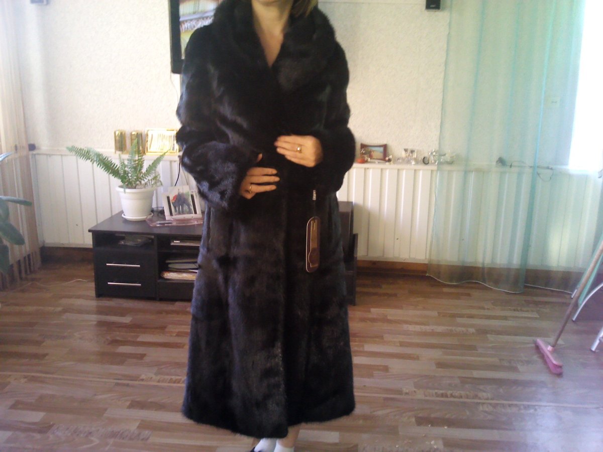 Черная норка зверек