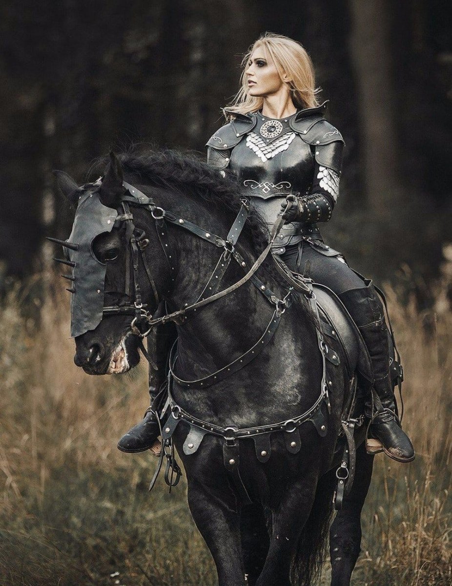 Амазонка на единороге