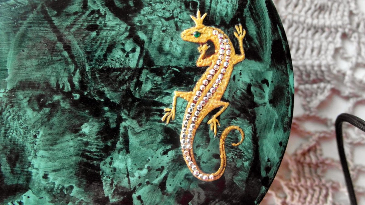 Бажов хозяйка медной горы ящерка