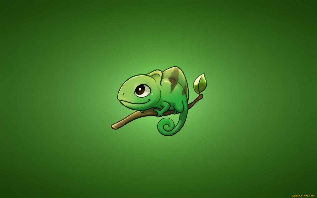 Ящерица в африканском стиле