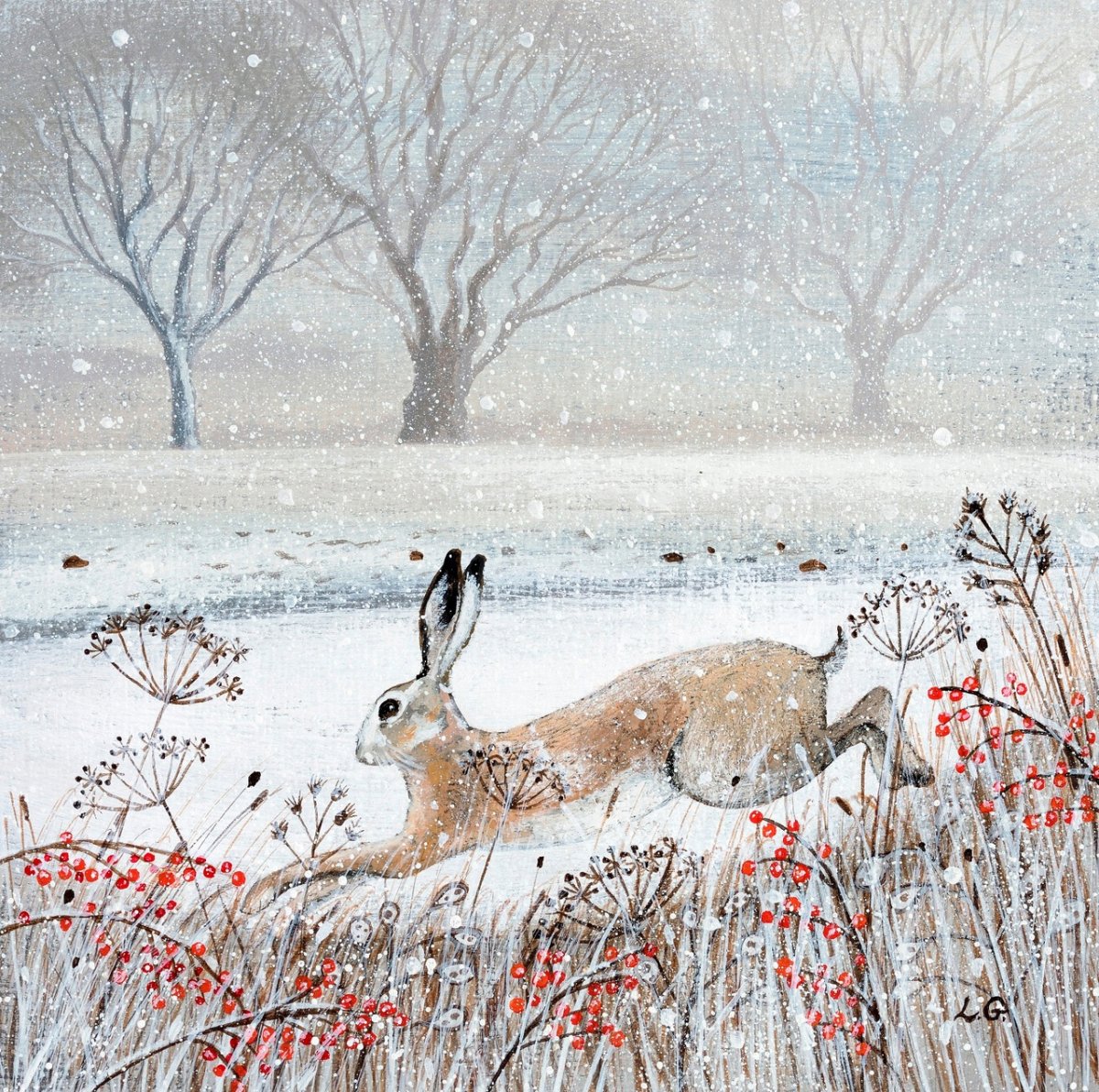 Люси Гроссмит зима