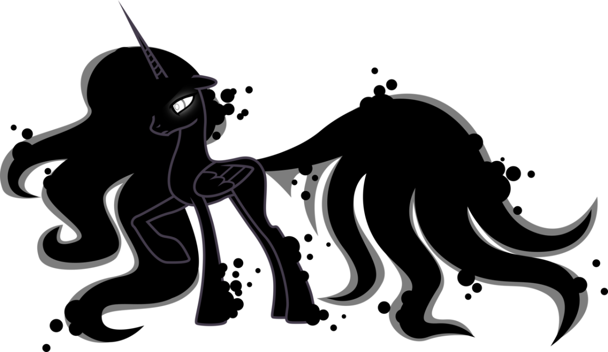 Темные пони