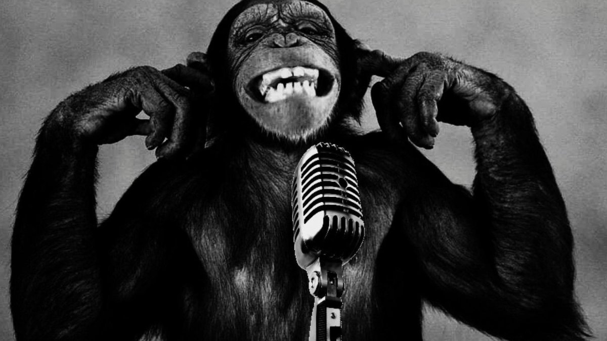 Животные с микрофоном