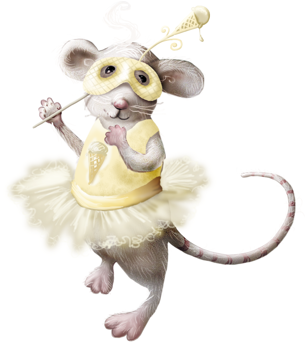 Веселая мышка