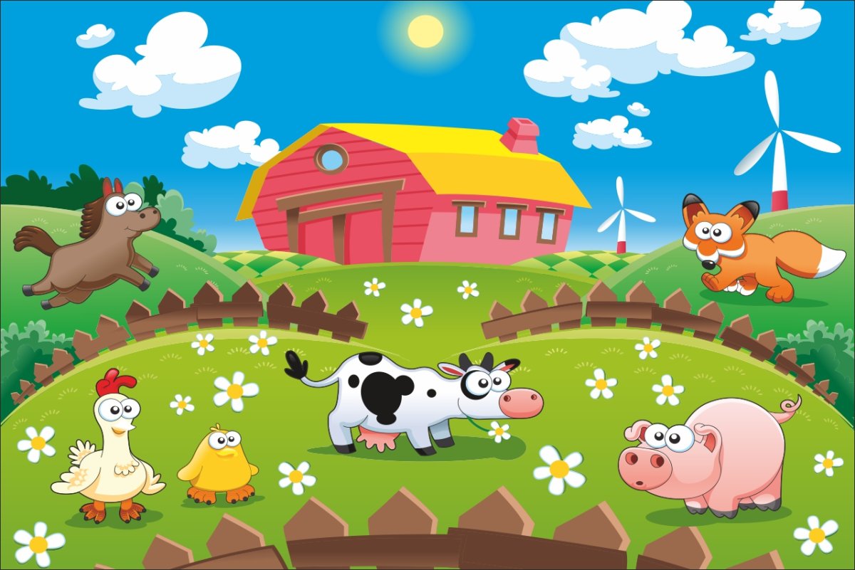 Ферма животных для детей