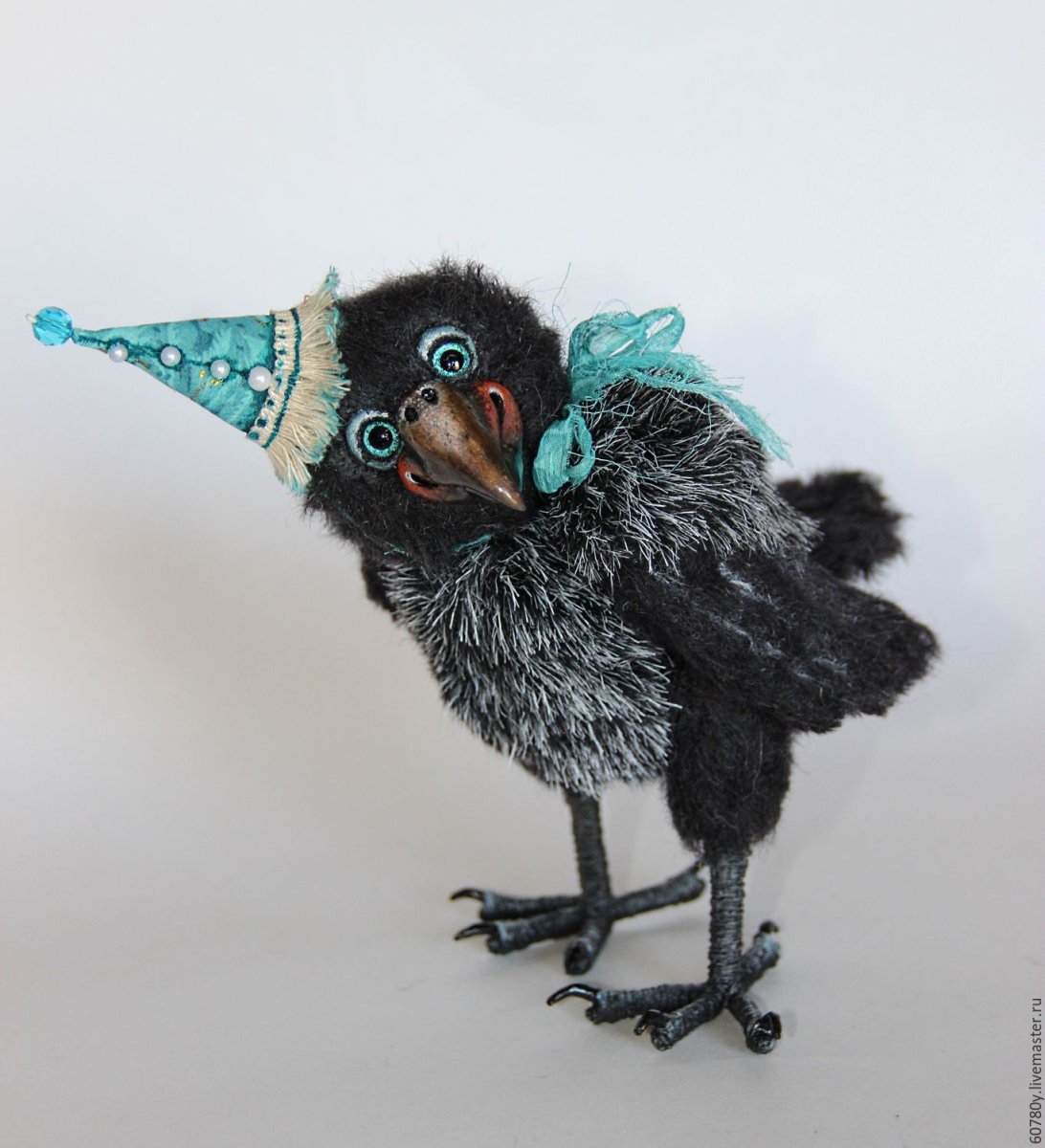 Вороненок игрушка