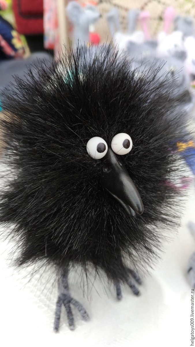 Игрушки лохматые