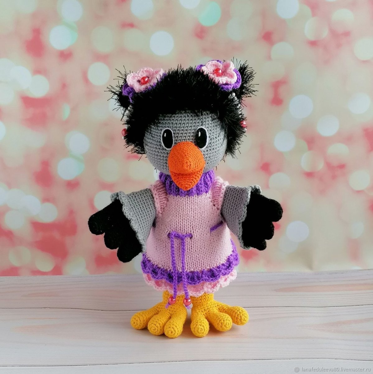 Ворона Каркуша из спокойной ночи