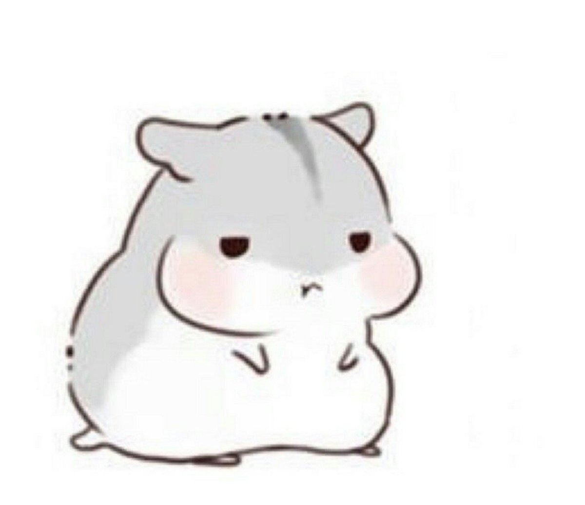 Хомяк рисунок милый