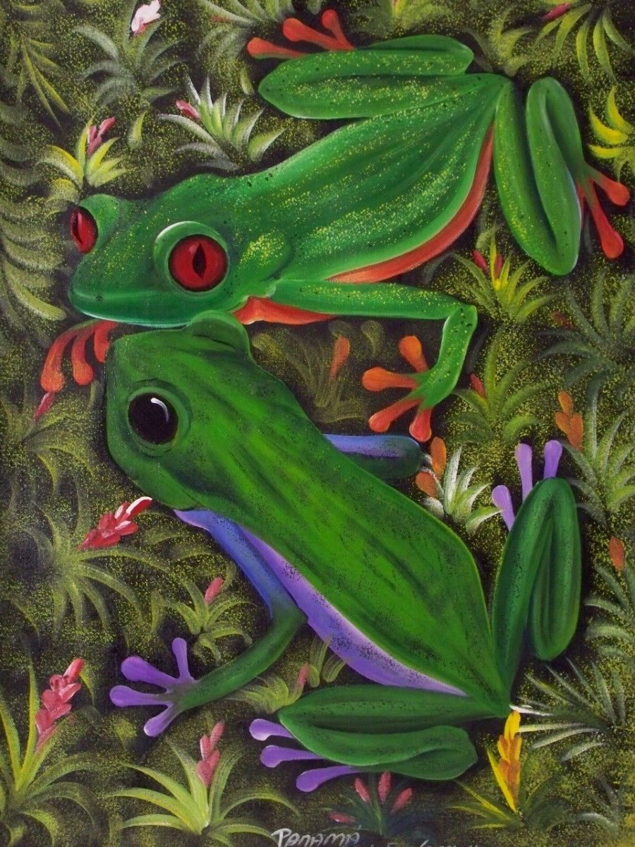 Животное зеленого цвета