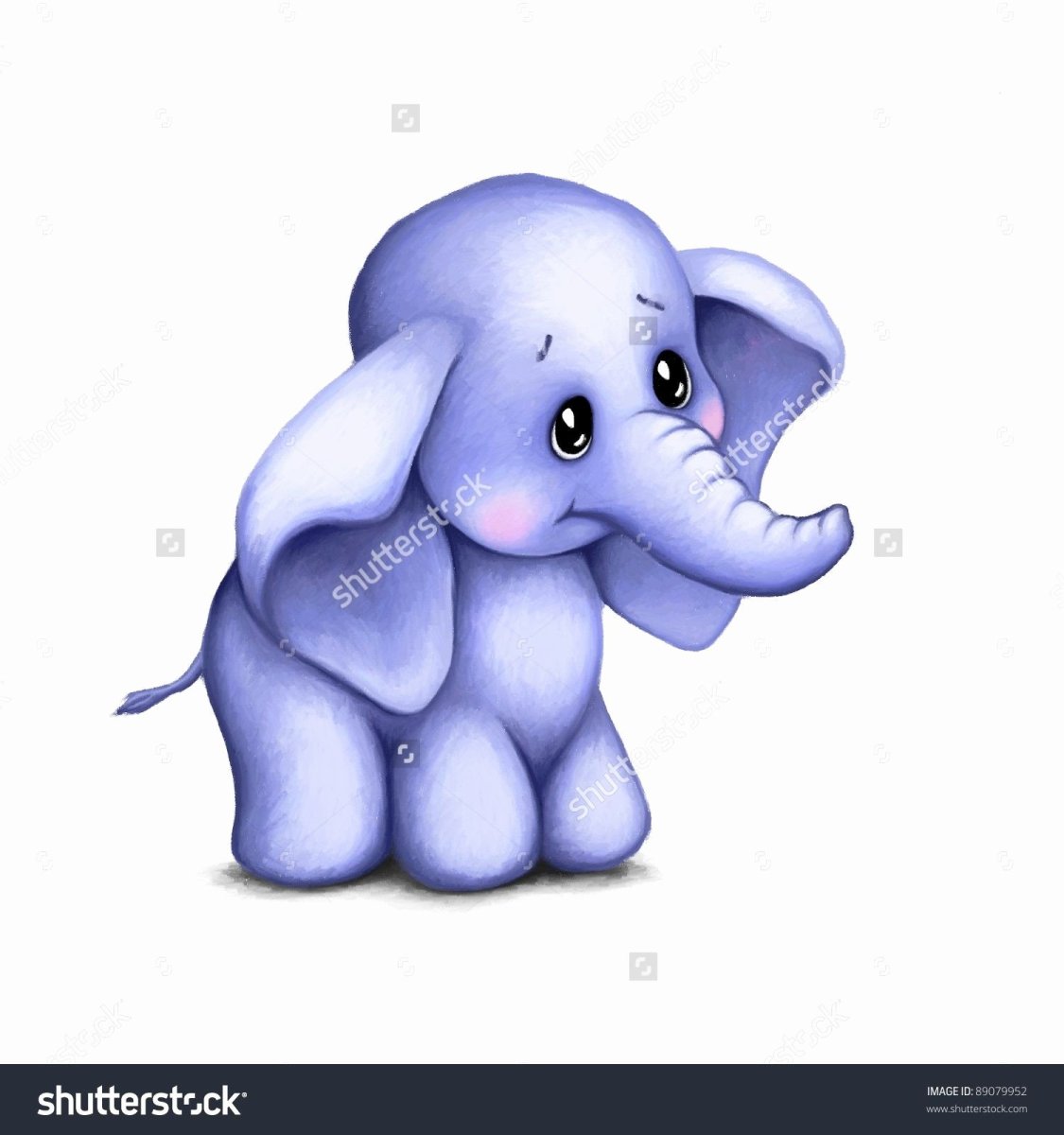 Грустный Слоненок