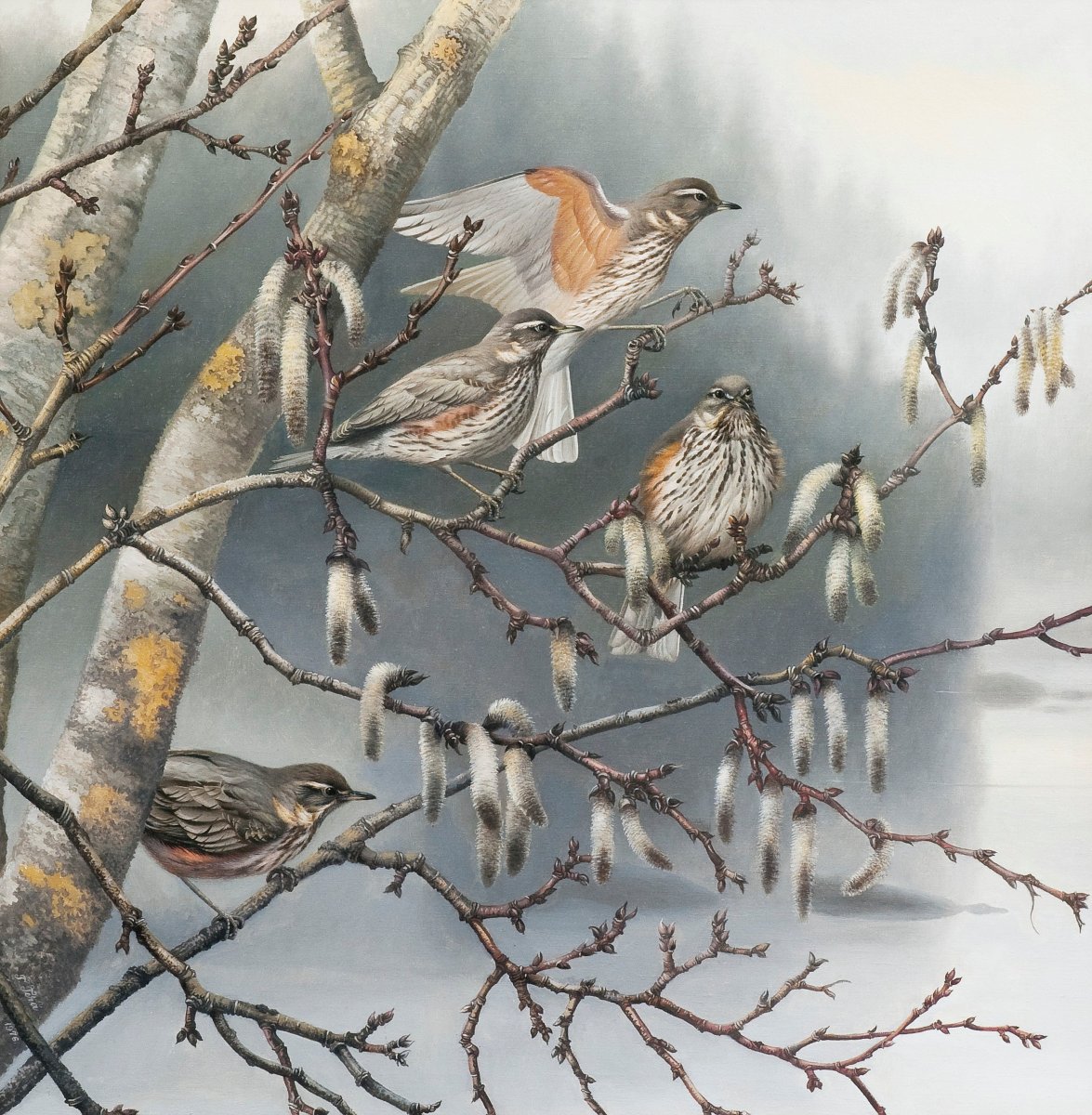 Художник Teppo Terä (1935-2014 г.),