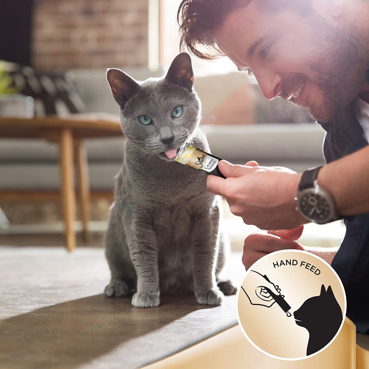 Sheba реклама кошка