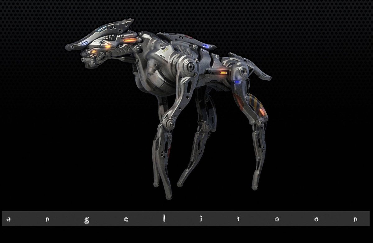 Аксель арт Робопес