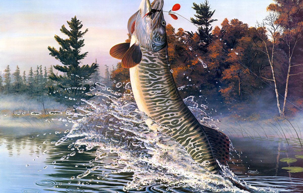 Гигантская щука