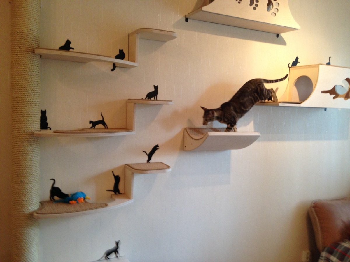 Подвесной домик для кошек