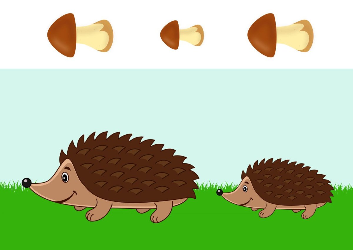 Ежик для детей дошкольного возраста