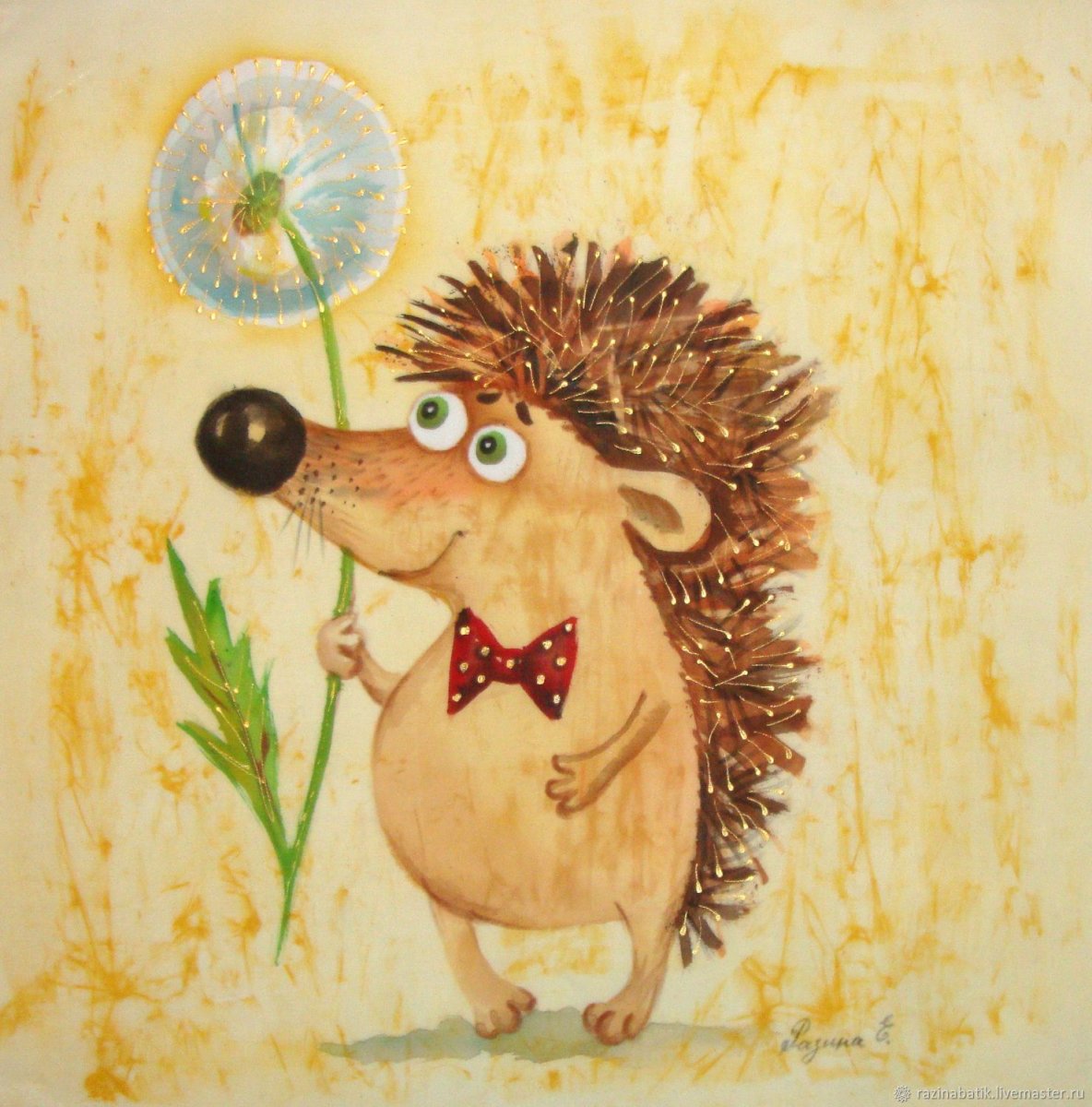 Ежик иллюстрация