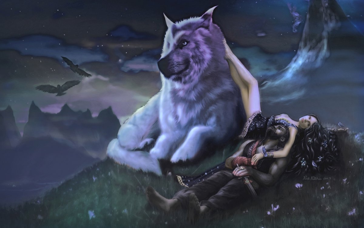 Мистические волки