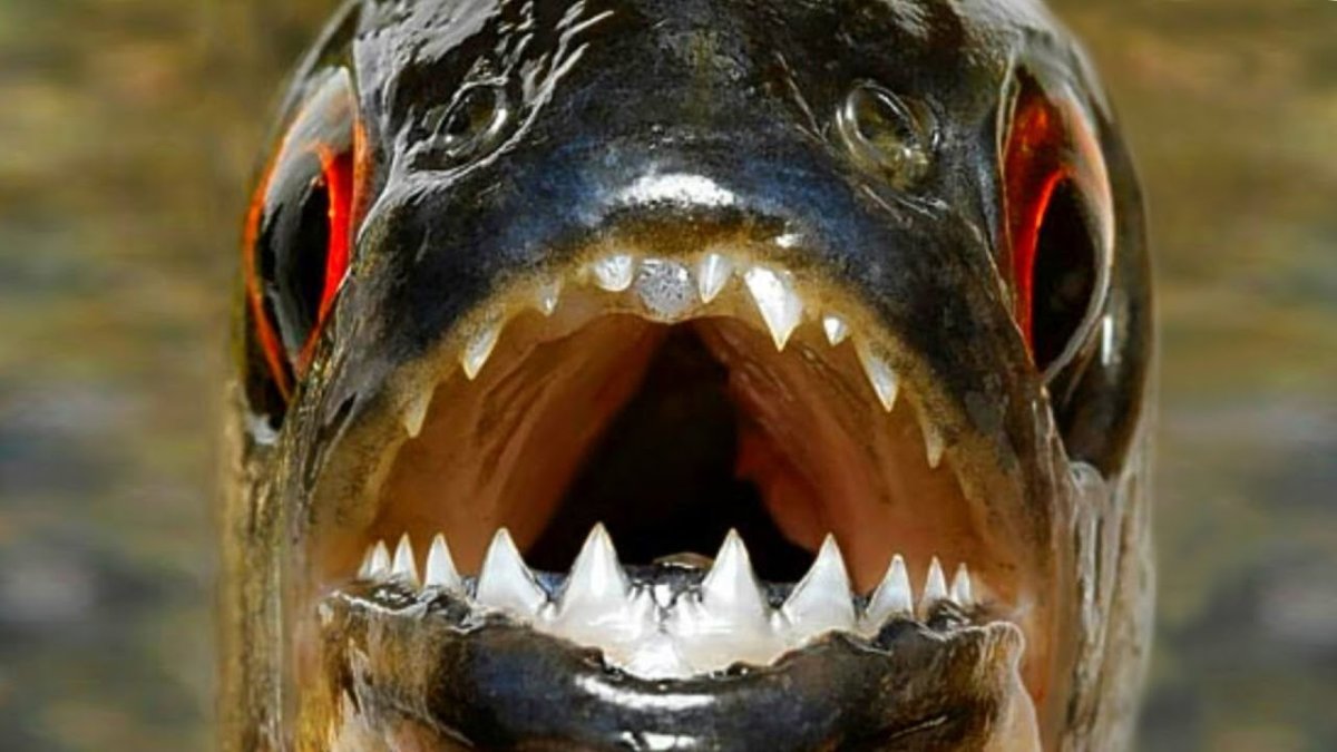 Карп с открытым ртом