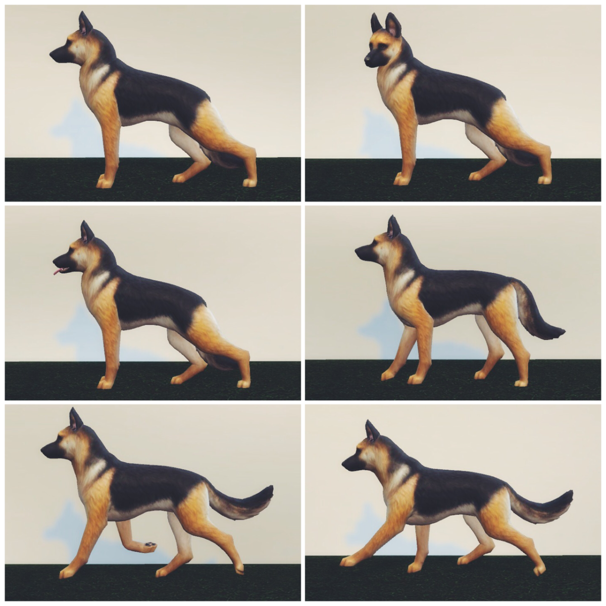 Симс 4 собака немецкая овчарка