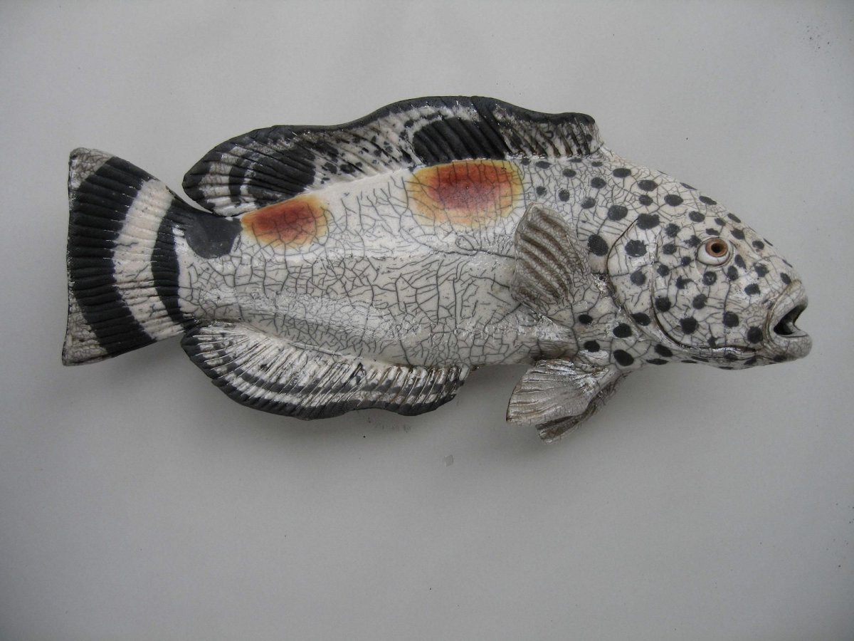 Скалозуб рыба фигурка