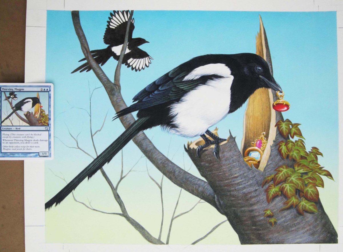 Сорока арты