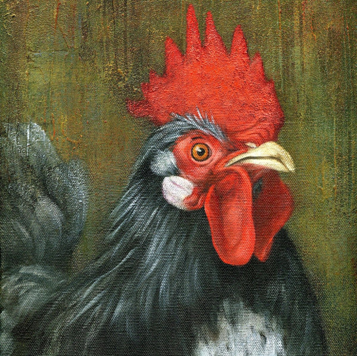 Серьезный петух