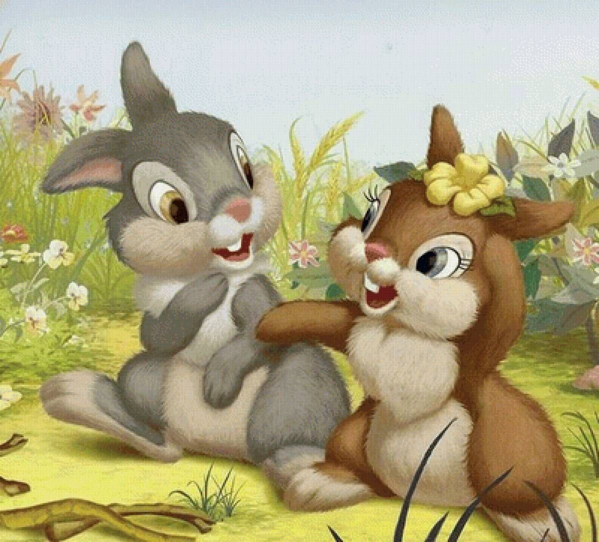 Мультяшные зайчики