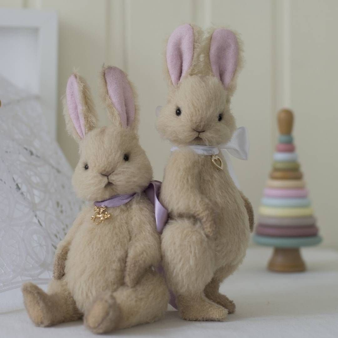 Авторские мягкие игрушки зайцы