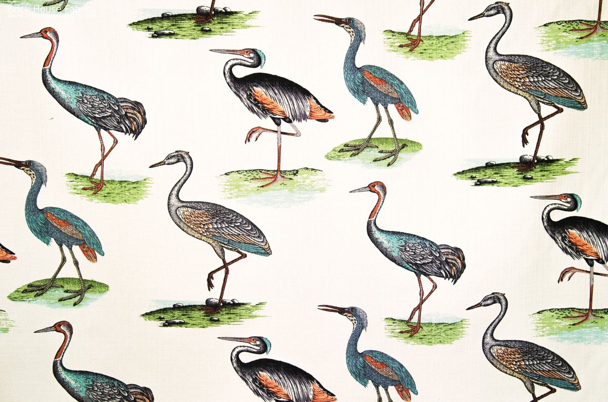 Журавль и цапля птицы
