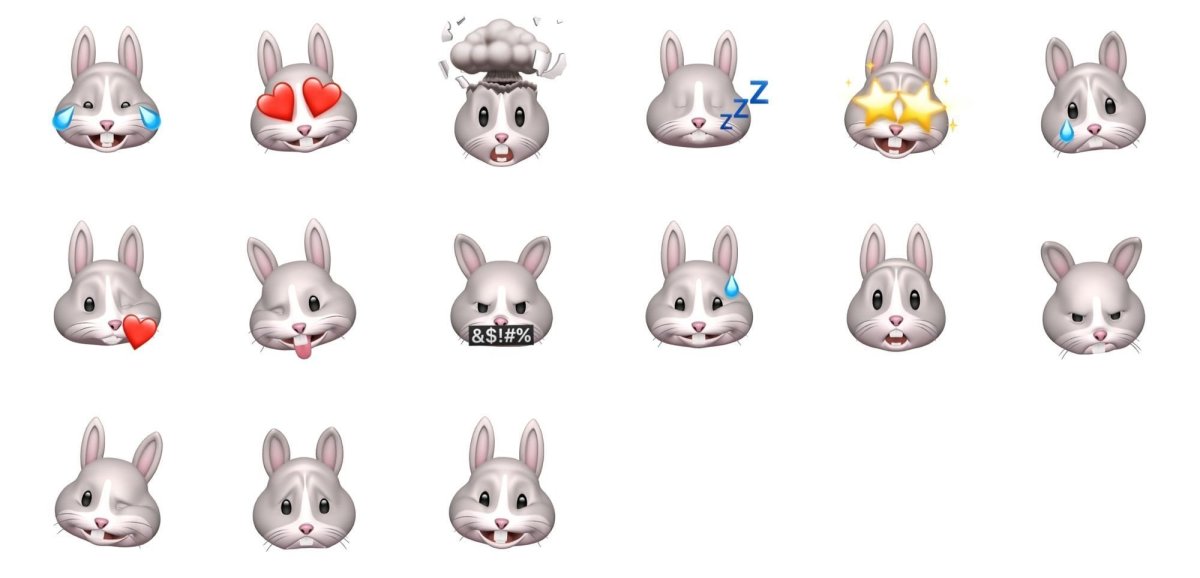 Эмодзи кролик