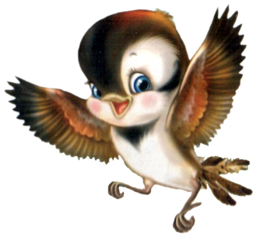 Воробей из сказки