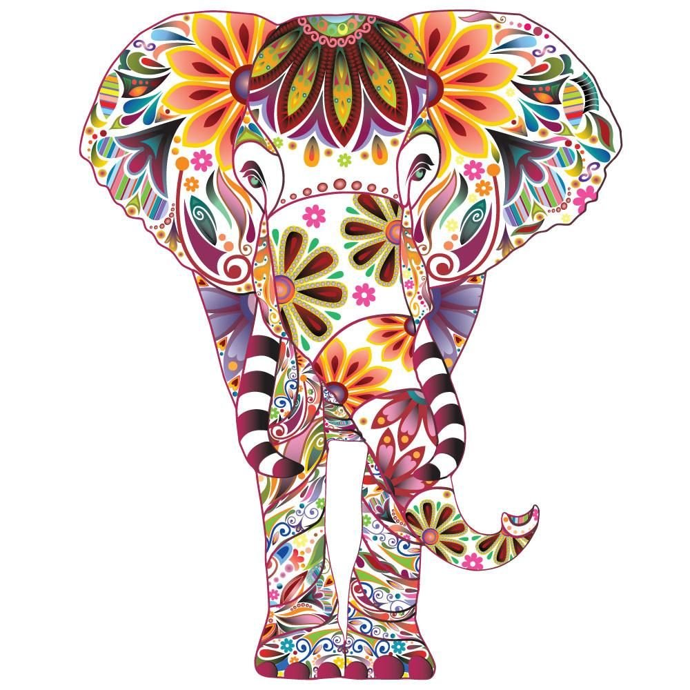 Индия слон рисунок