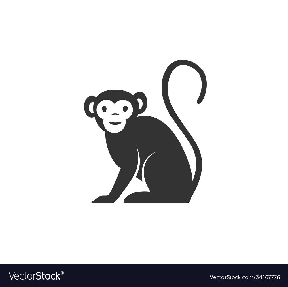 Обезьяна логотип