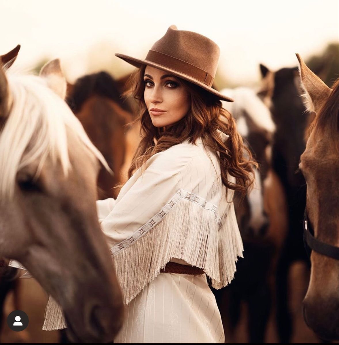 Фотосессия в стиле Кантри с лошадью