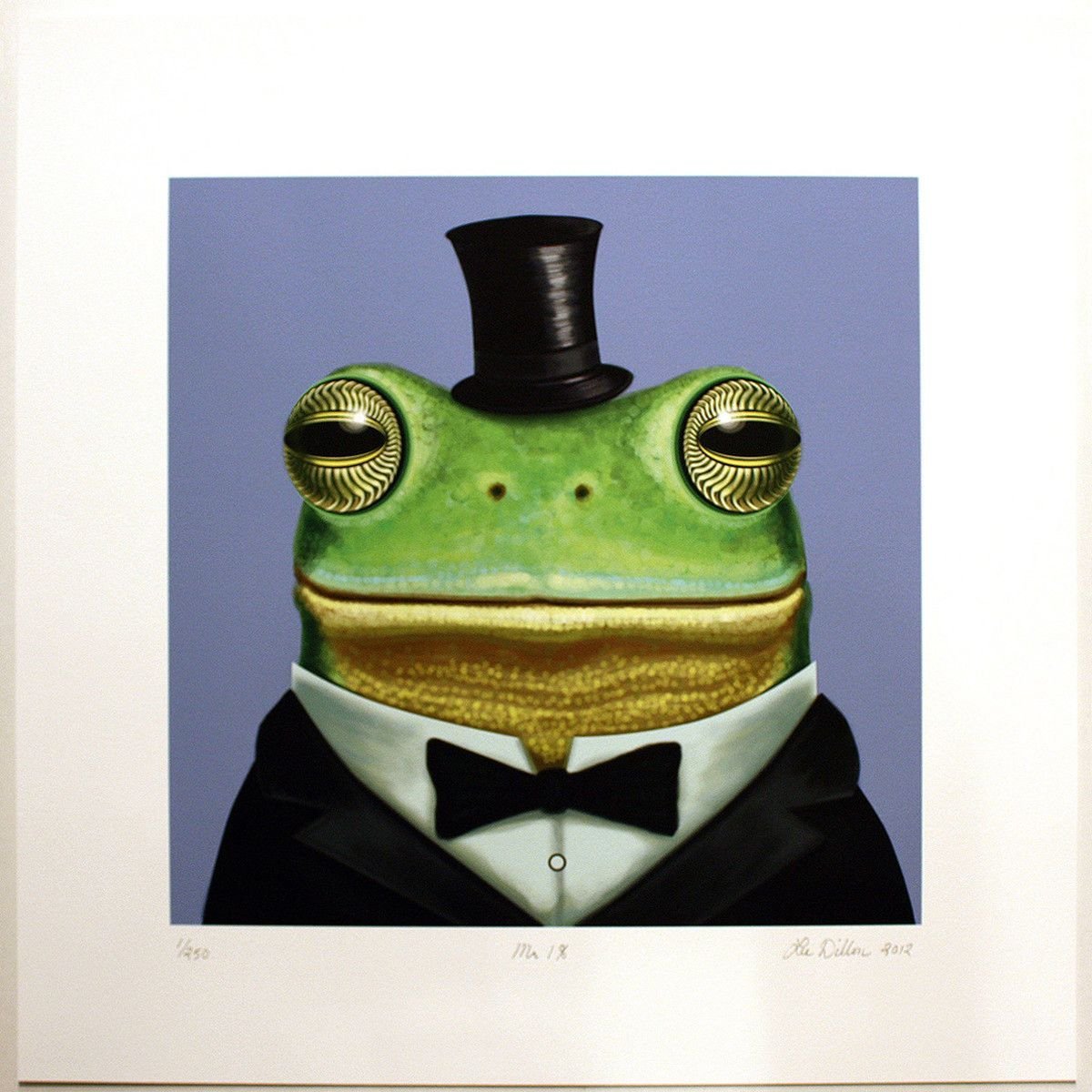 Жаба в цилиндре