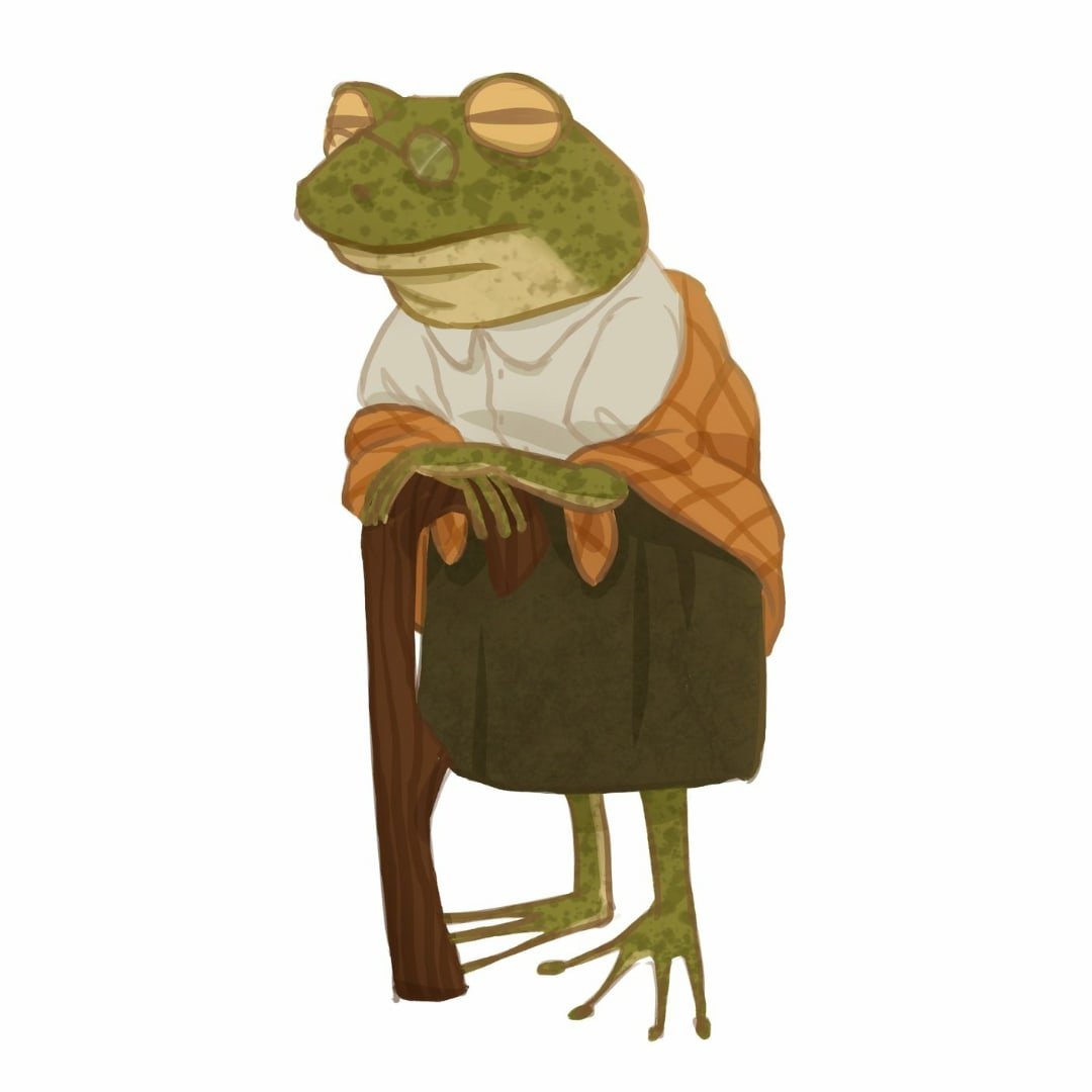 Бабушка жаба