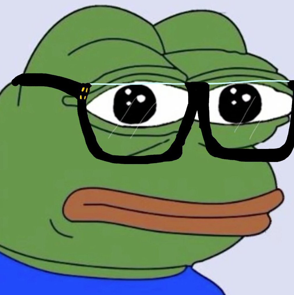 Пепе в очках