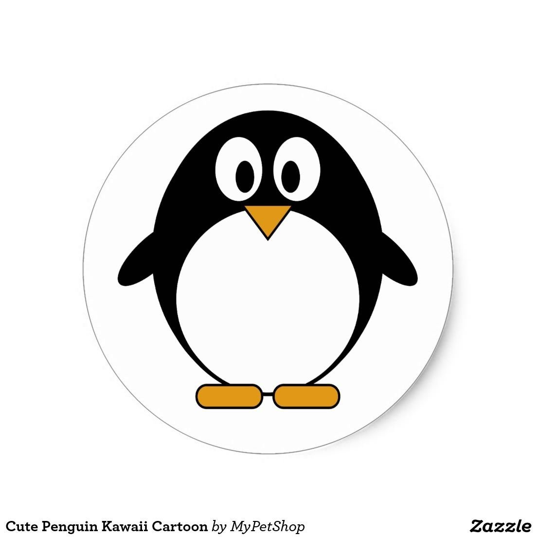 Смешные круглые пингвины